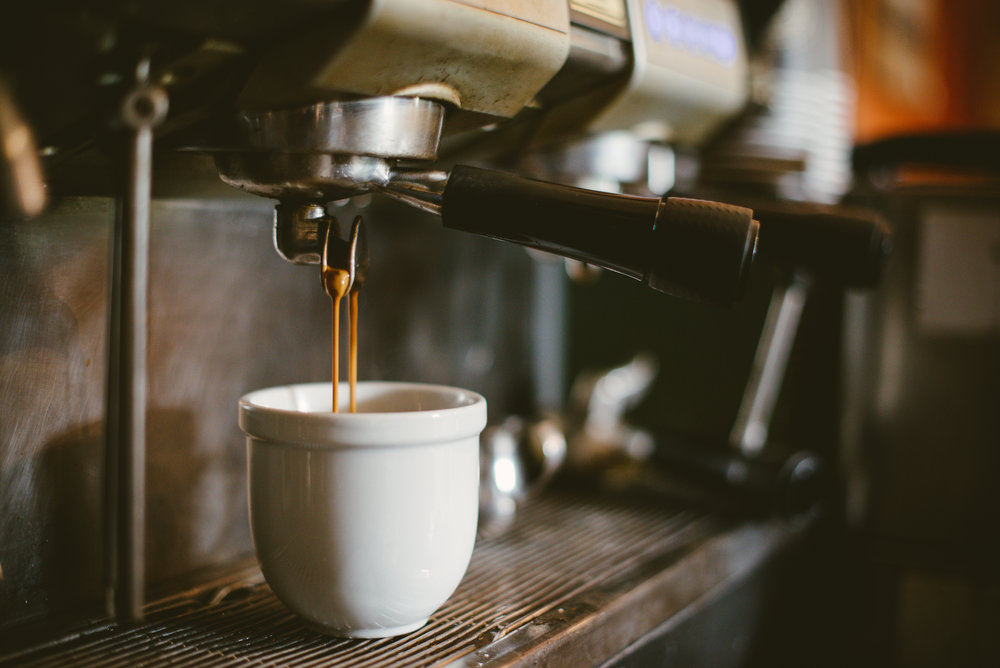 Hospitality business owner serving customers
